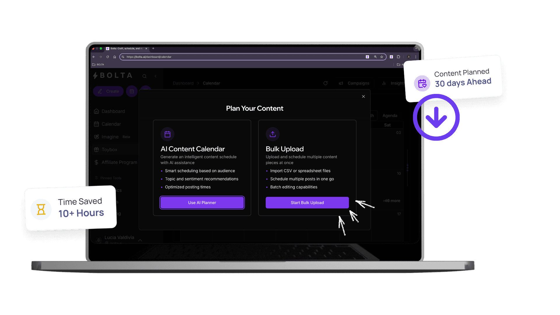 Your Agent Schedules Entire Campaigns from One File Dashboard