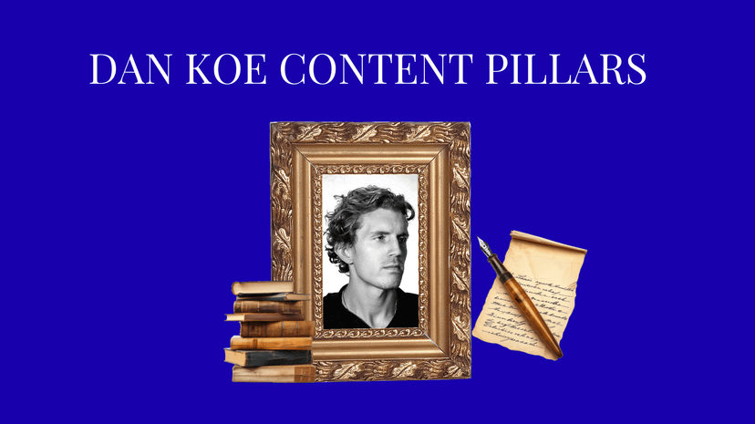 Digital creator Dan Koe sitting at a minimalist desk, representing the high-leverage content systems that Bolta.ai automates for modern solo entrepreneurs and creators.