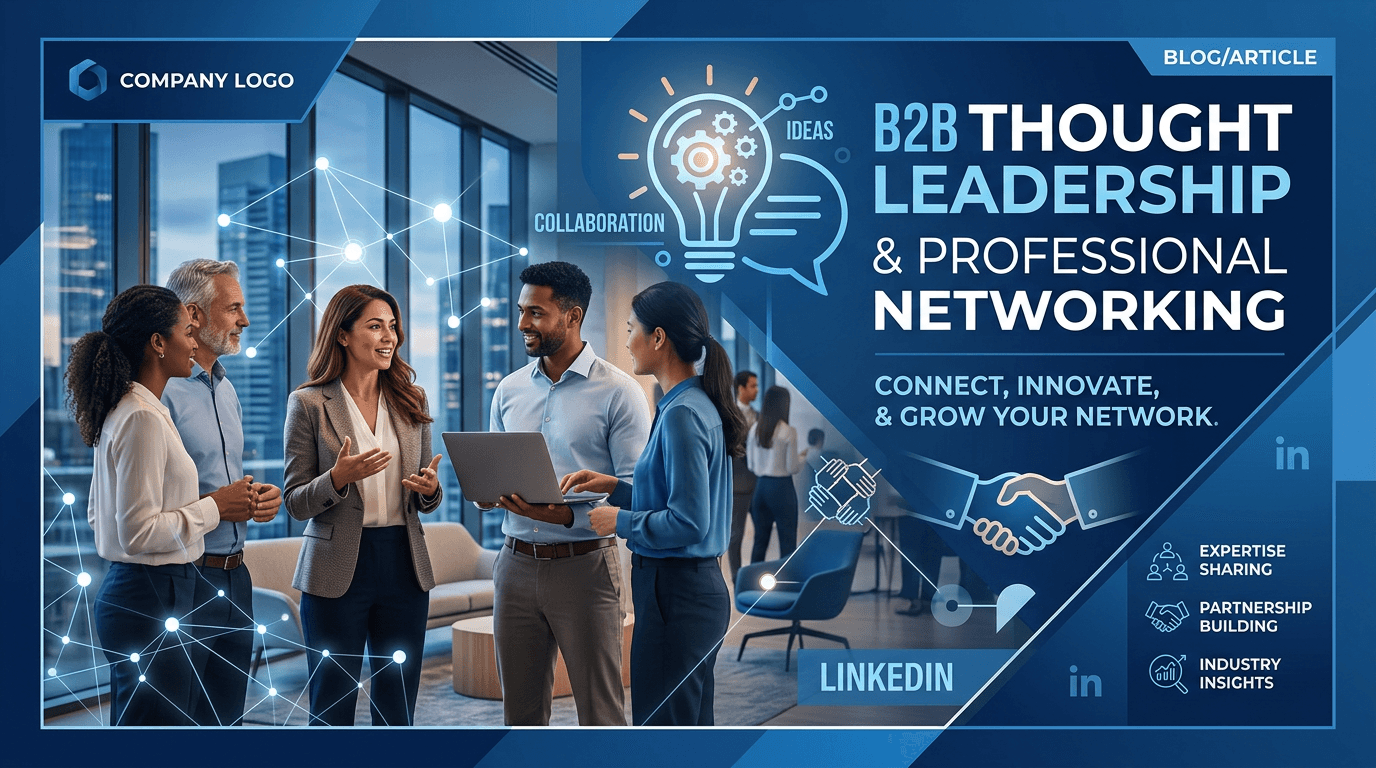 LinkedIn Content Strategy for B2B: How to Build Thought Leadership Without the Time Sink