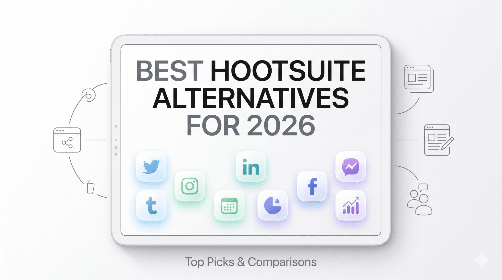 Comparison chart showing Hootsuite versus modern AI-powered social media management alternatives in 2026